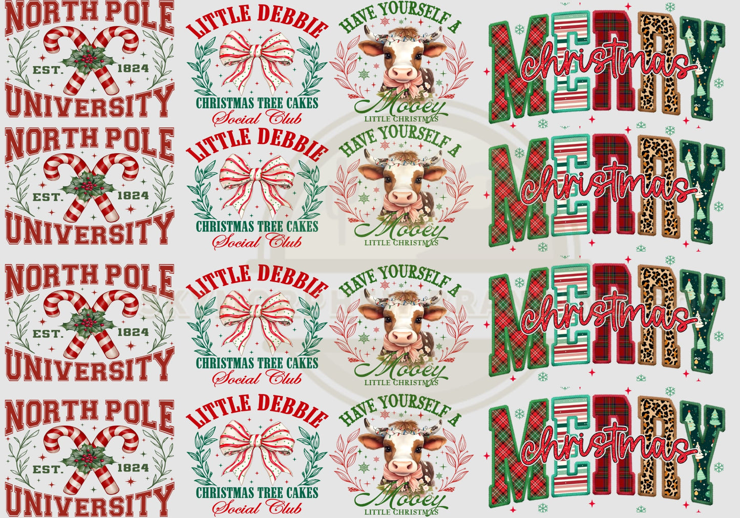 Christmas Premade Gang Sheet