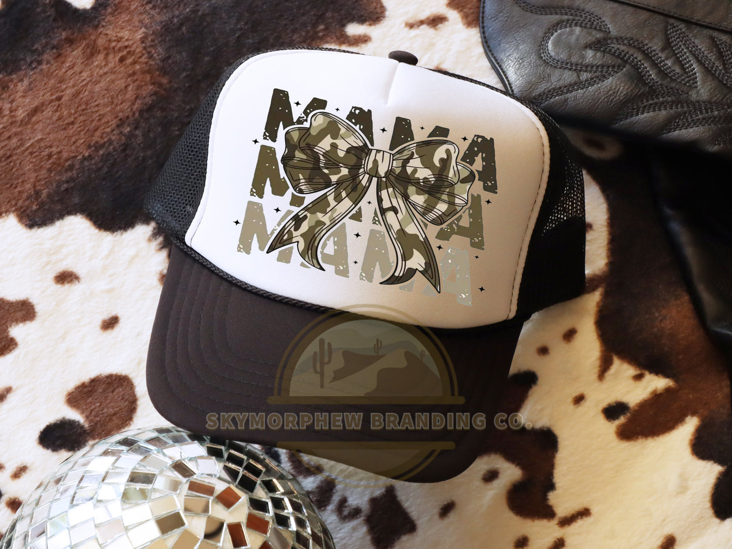 Mama Camo Bow