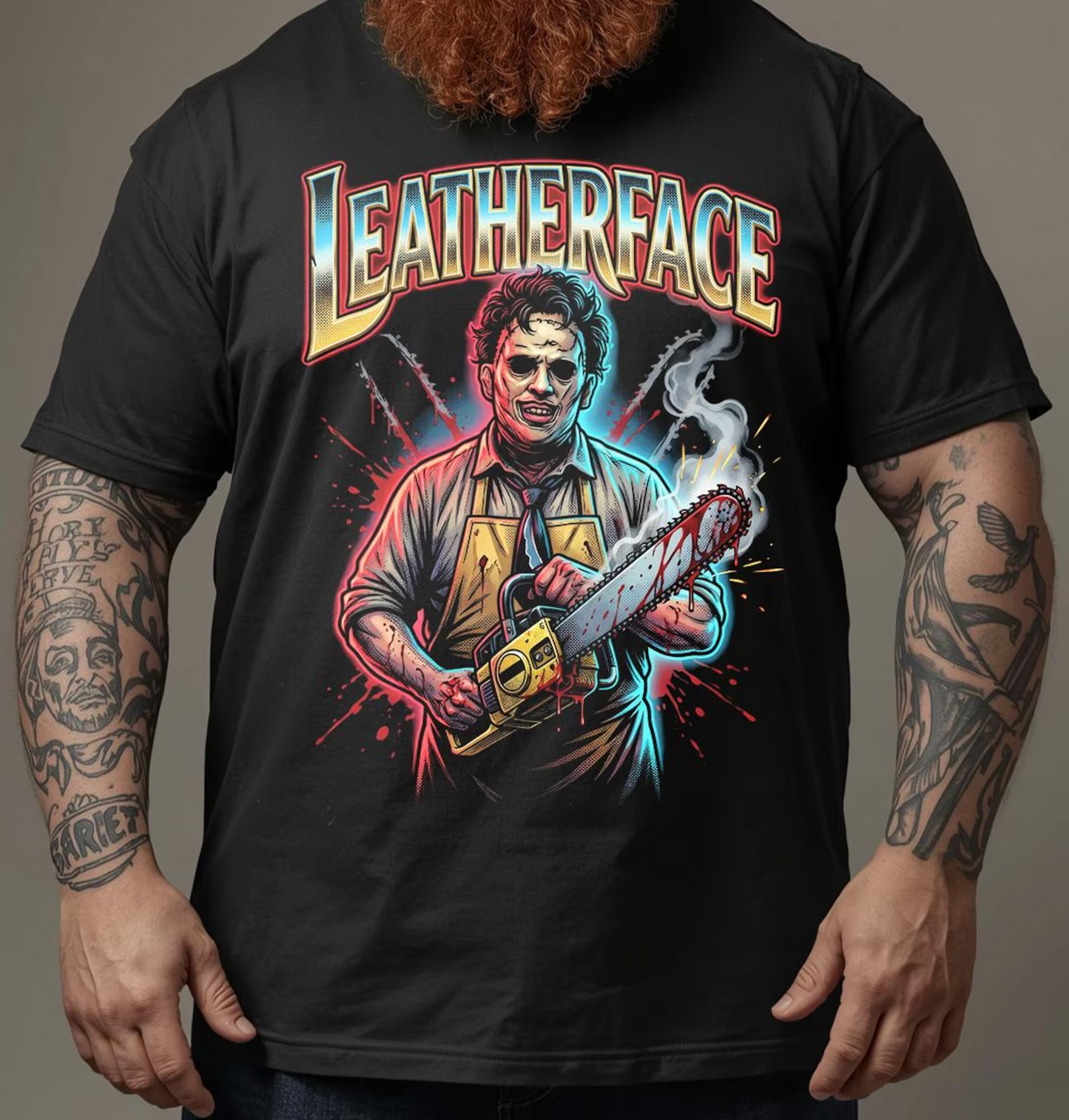 90s Halftones Leatherface