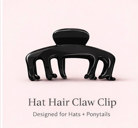 Hat Hair Claw Clip