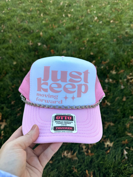 Just keep moving forward