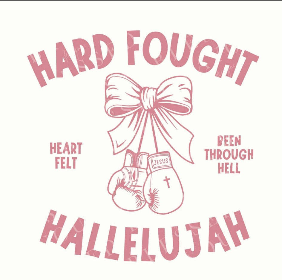 Hard Fought Hallelujah Boxing Gloves