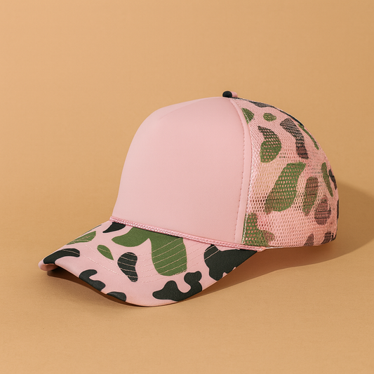 Pink Duck Camo Trucker Hat