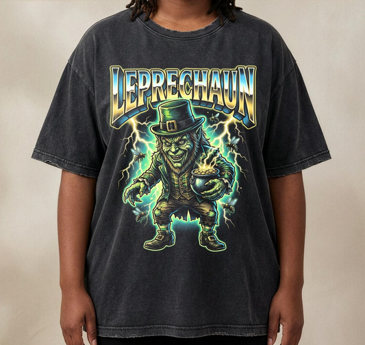 90s Halftones Leprechaun