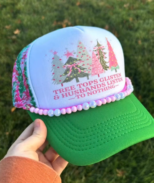 Tree tops glisten & hubs don’t listen