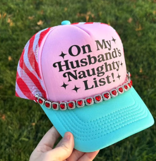 On my husband’s Naughty List