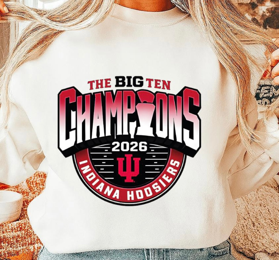 Big 10 champions Indiana Hoosiers