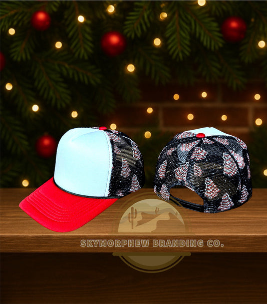 Christmas Cake Trucker Hat