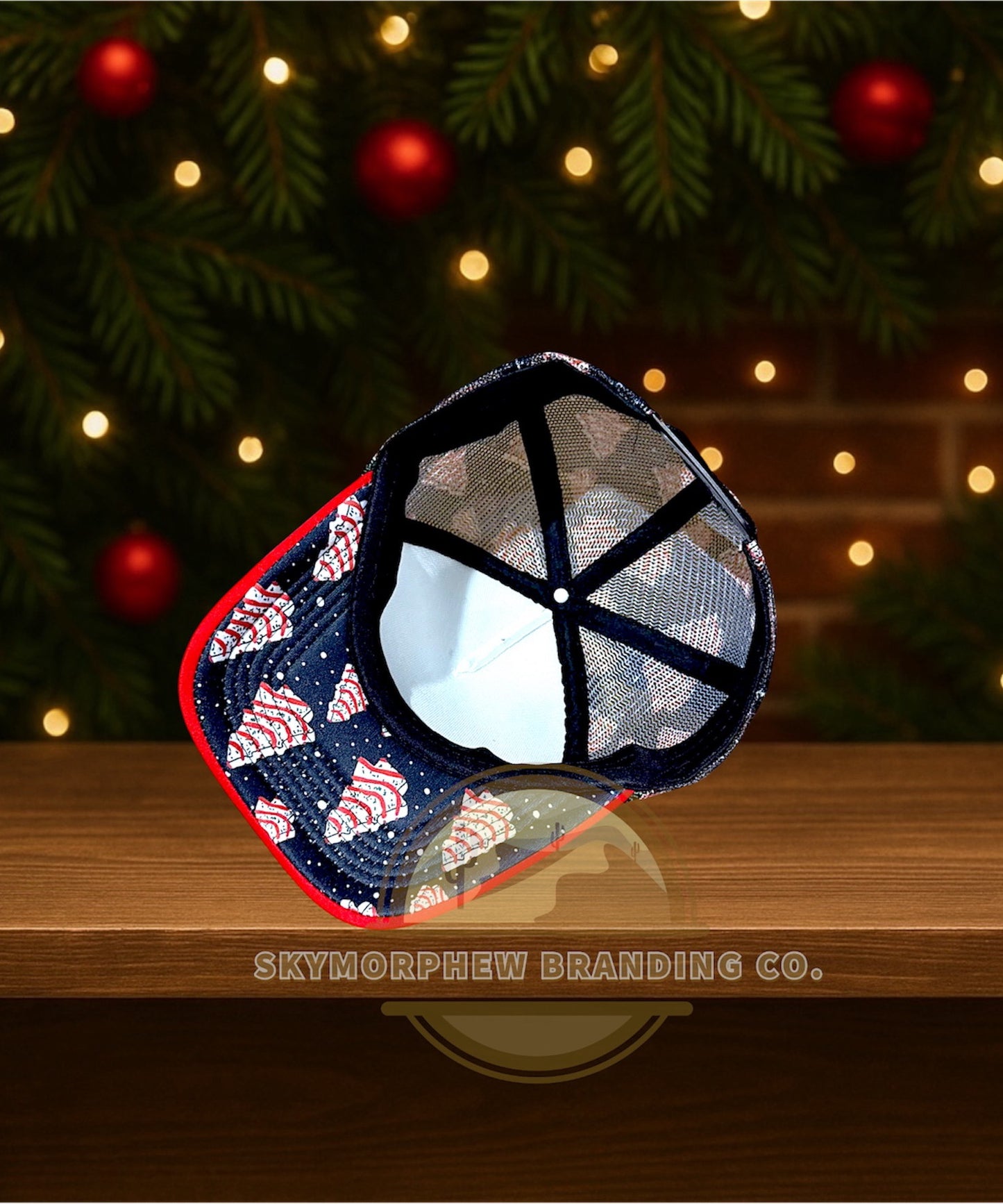 Christmas Cake Trucker Hat