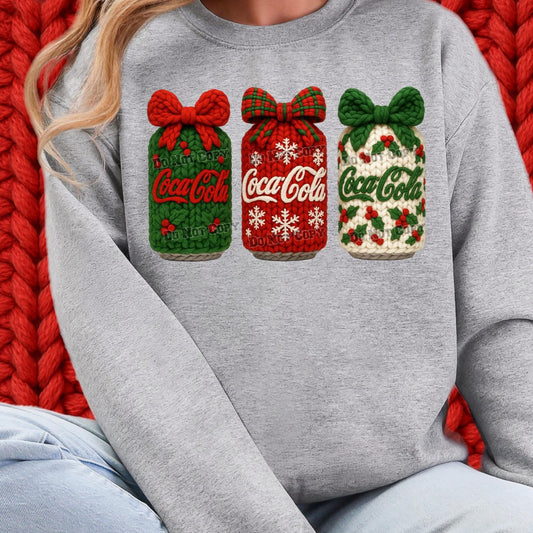Christmas cans coca cola