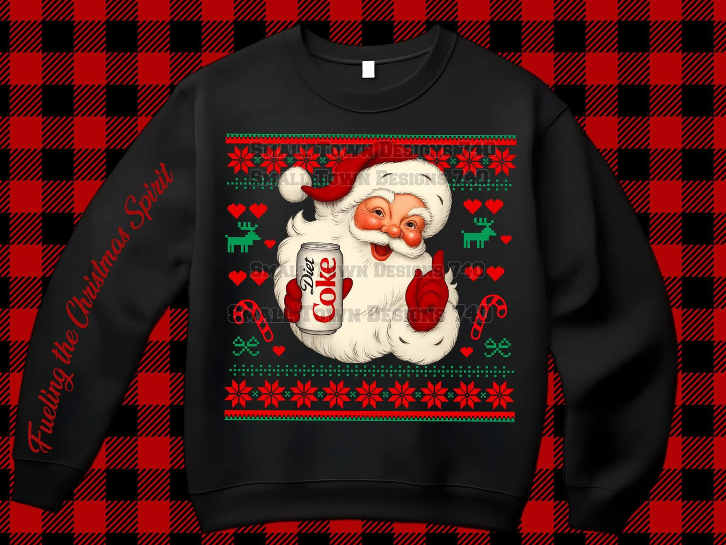 Santa loves Diet Coke