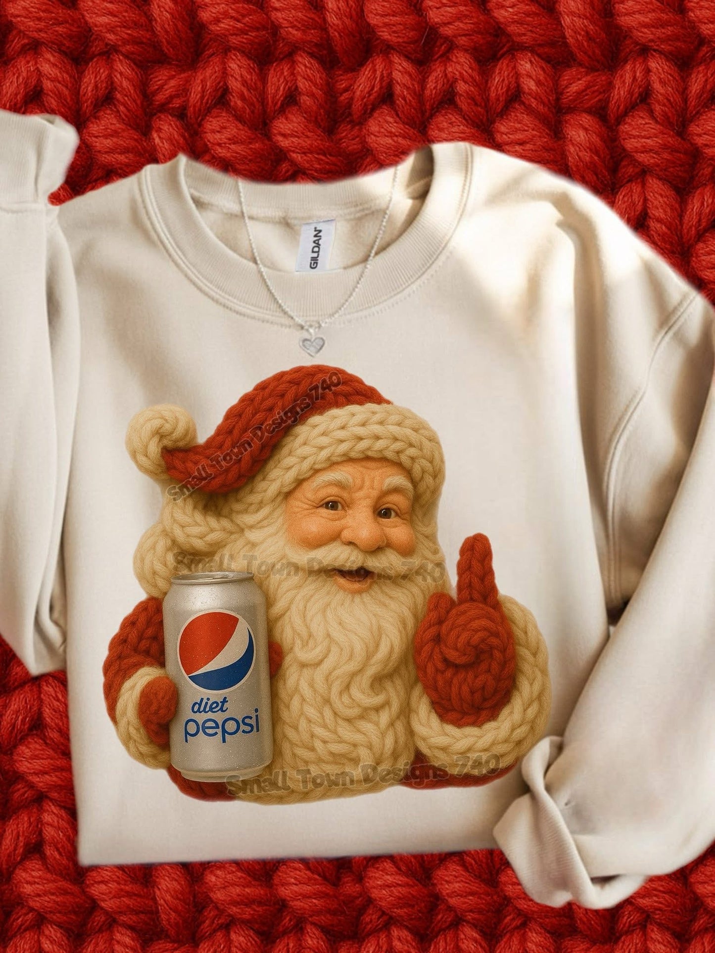 Soda Santa -Diet Pepsi