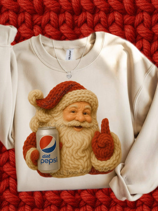 Soda Santa -Diet Pepsi