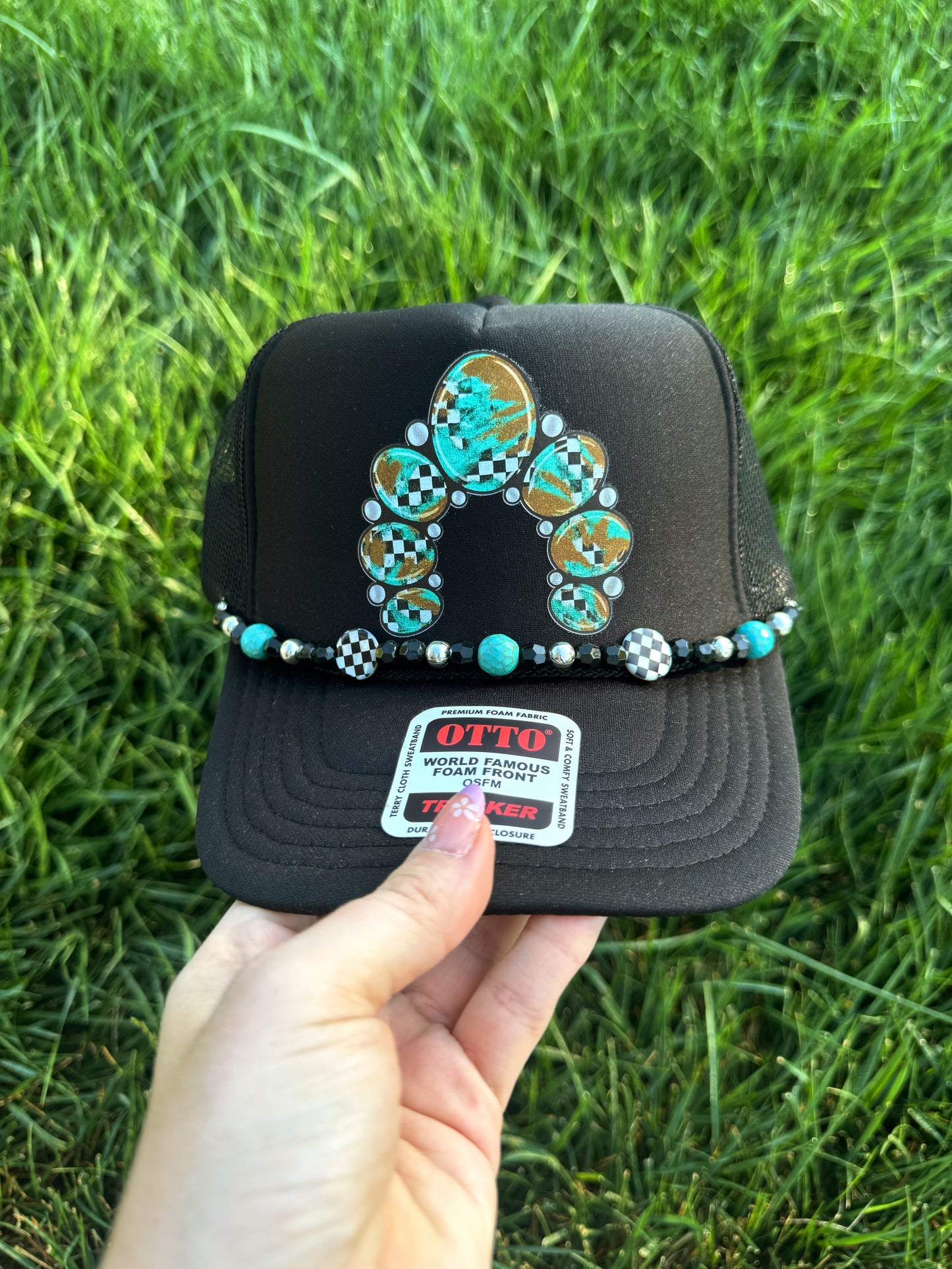 Turquoise Squash blossom