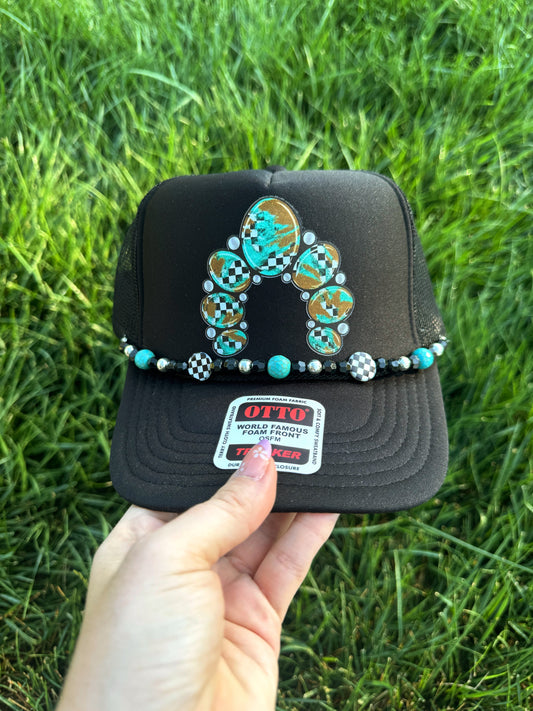 Turquoise Squash blossom
