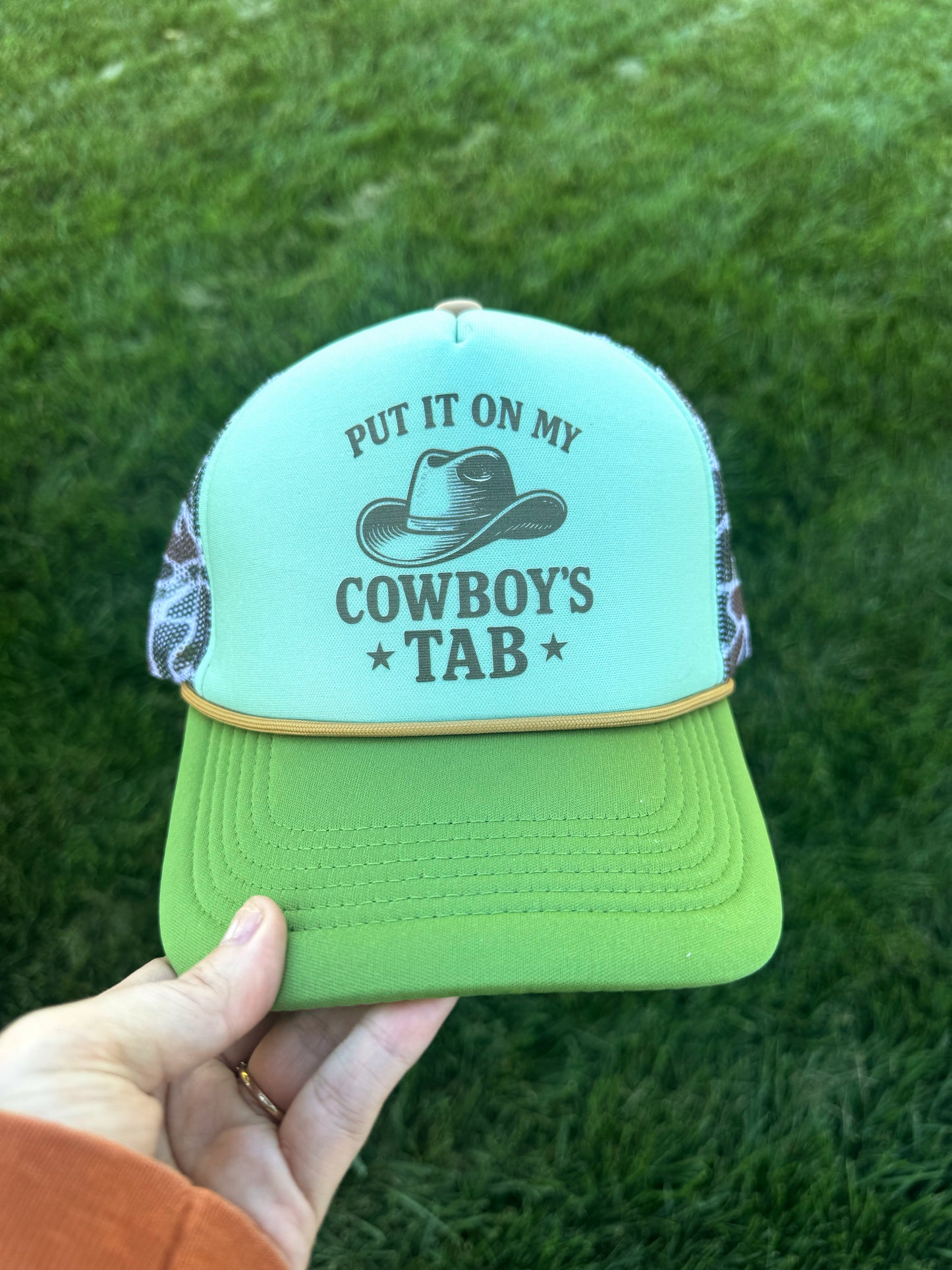 Put it on my cowboy's tab