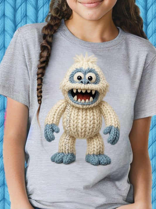 Faux Yarn Abominable Snowman