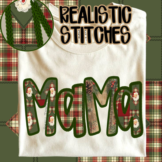 Quilted Christmas Mama