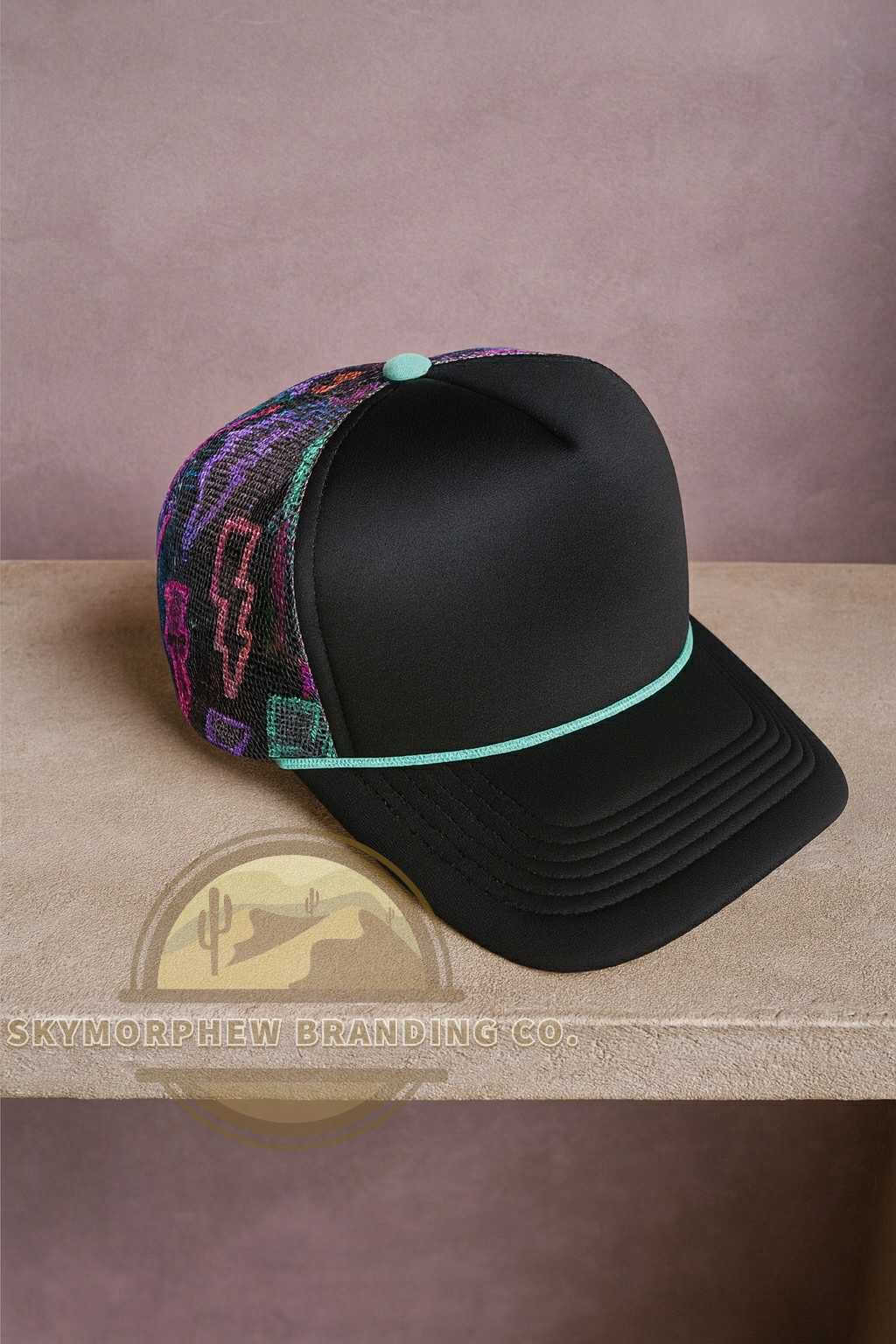Electric Lightening Trucker Hat