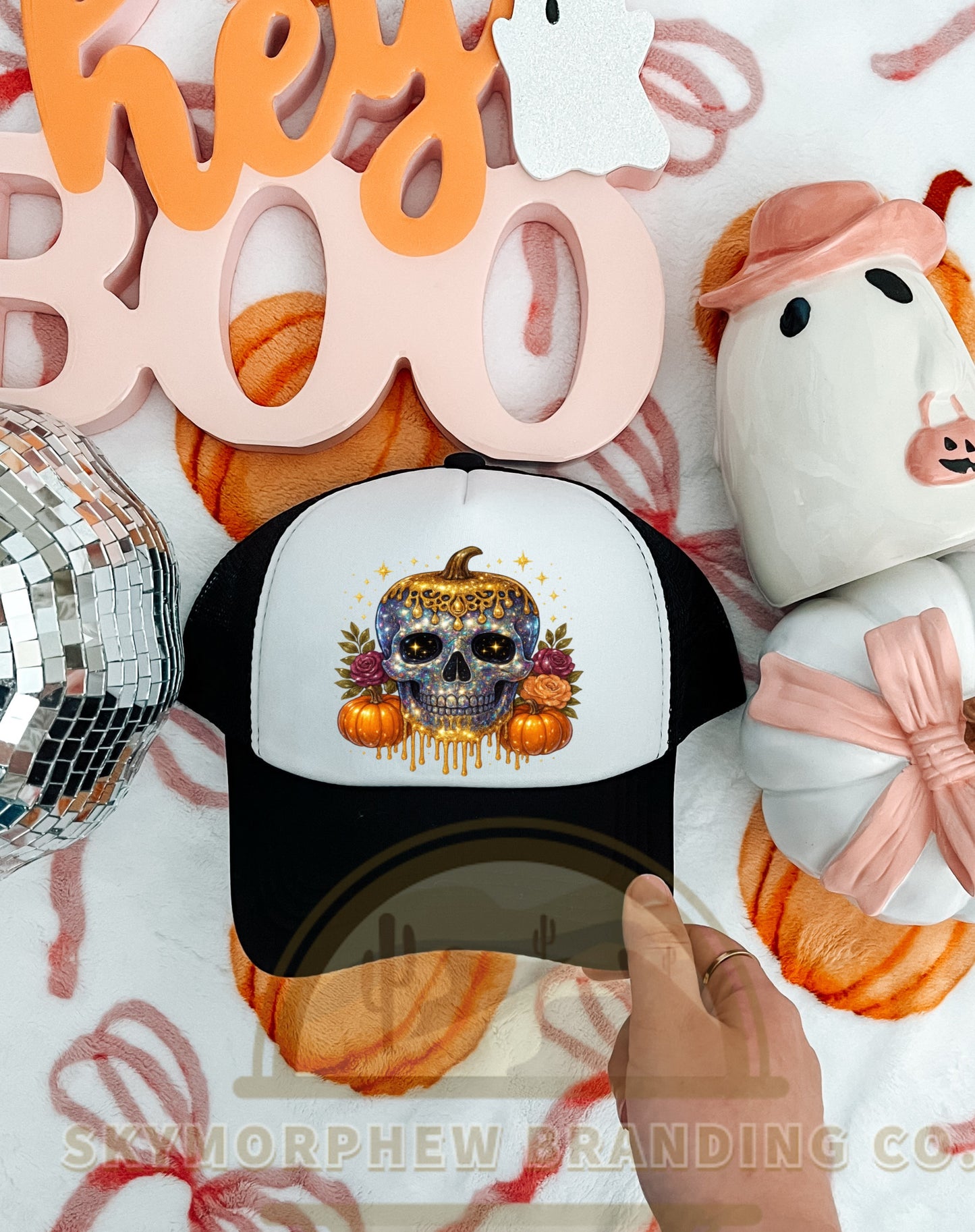 Glitter Skull