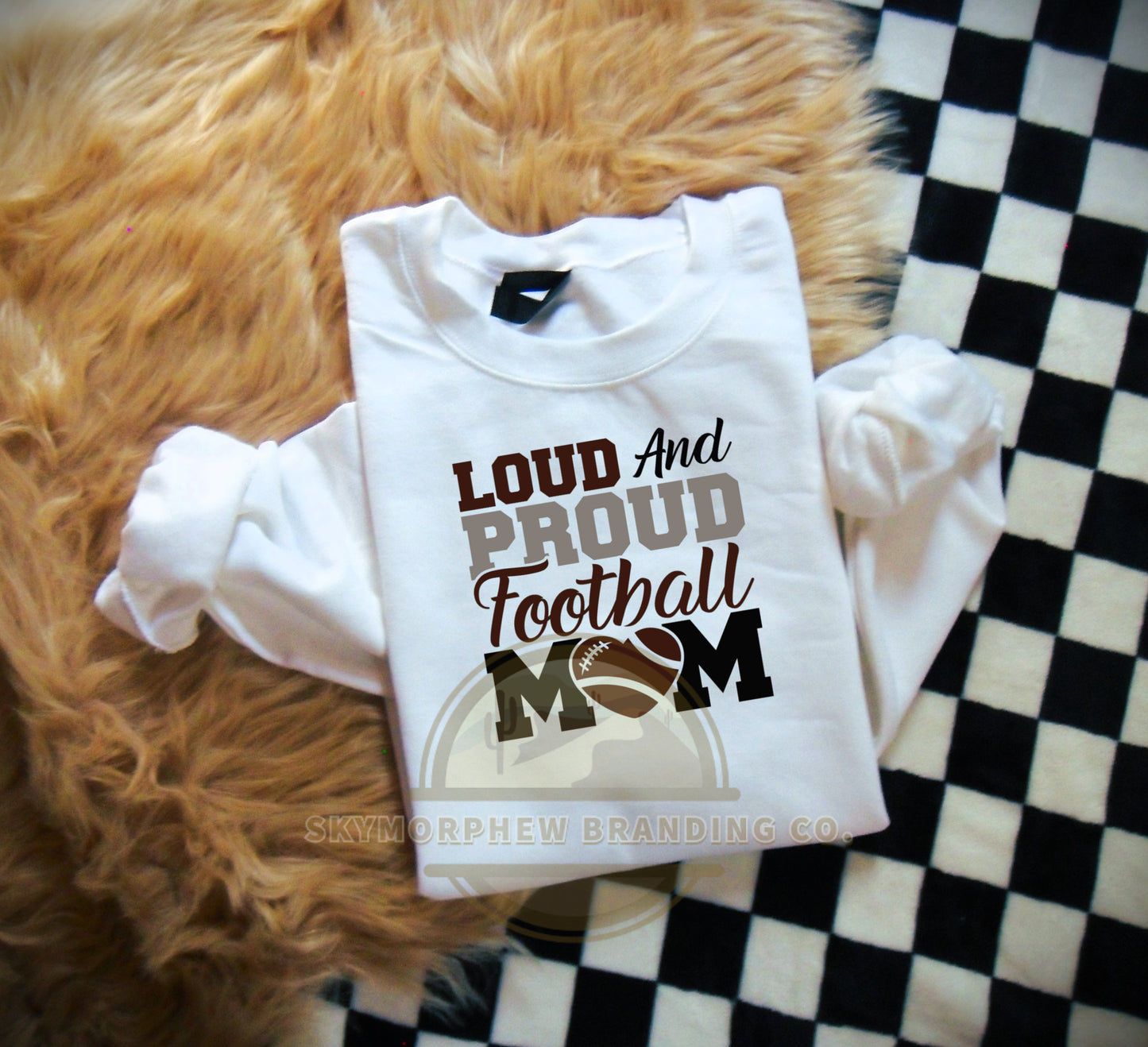 Loud Proud Football Mom