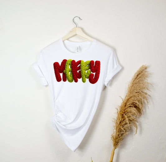 Merry Faux Yarn
