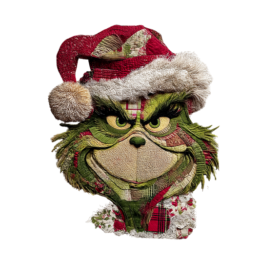 Christmas Green Faux Yarn